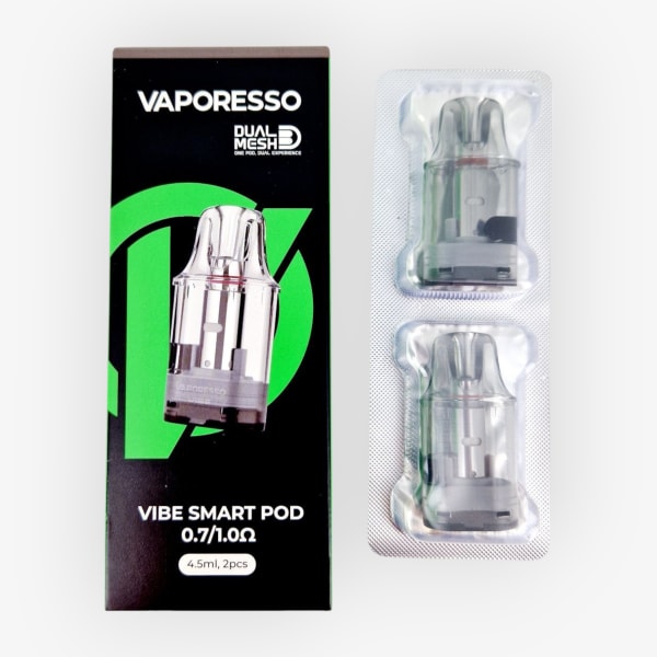 Pack de 2 cartouches Vibe Vaporesso 0,7 / 1 ohm Vaporesso