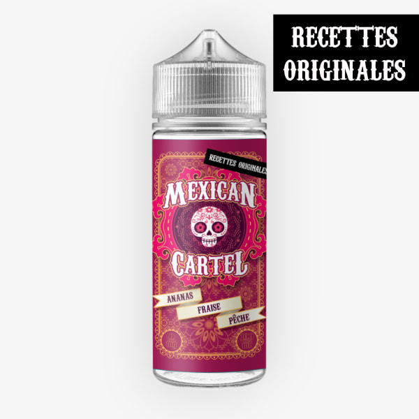 Image Produit Ananas Fraise Peche Mexican Cartel 100ml