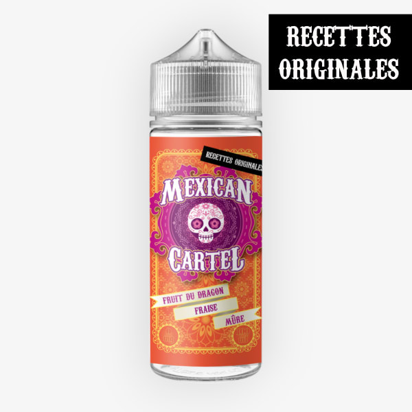 Image Produit Fruit Du Dragon Fraise Mure Mexican Cartel 100ml