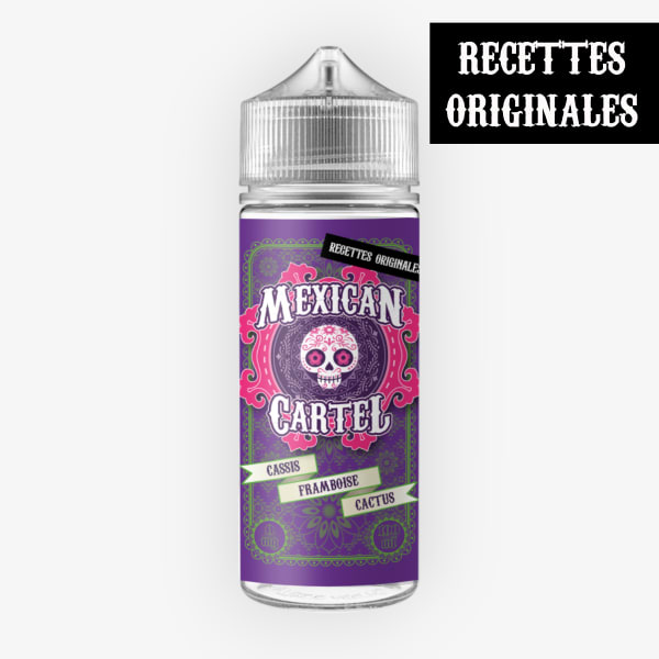 Image Produit Cassis Framboise Cactus Mexican Cartel 100ml