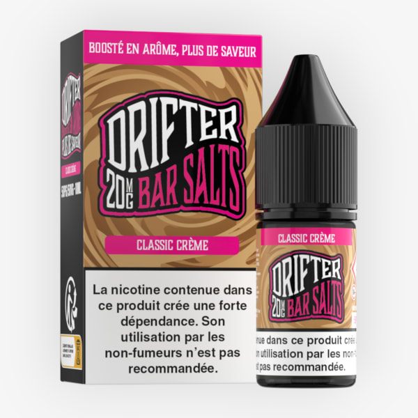 Image Produit Classic Creme Nic Salt Bar Salts Drifter 10ml