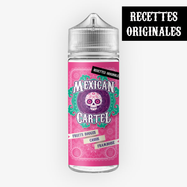 Image Produit Fruits Rouges Cassis Framboise Mexican Cartel 100ml