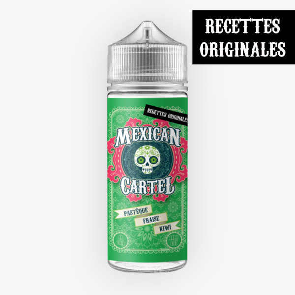 Image Produit Pasteque Fraise Kiwi Mexican Cartel 100ml