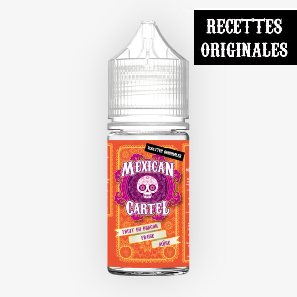 Image Produit Fruit Du Dragon Fraise Mûre Concentre Mexican Cartel 30ml