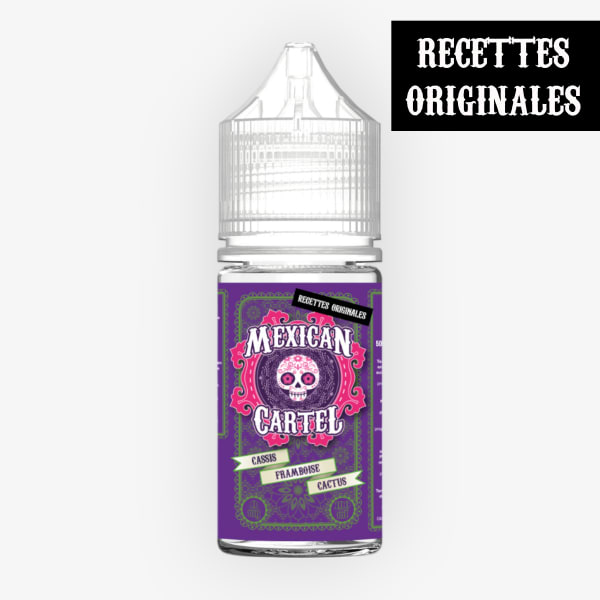 Image Produit Cassis Framboise Cactus Concentre Mexican Cartel 30ml