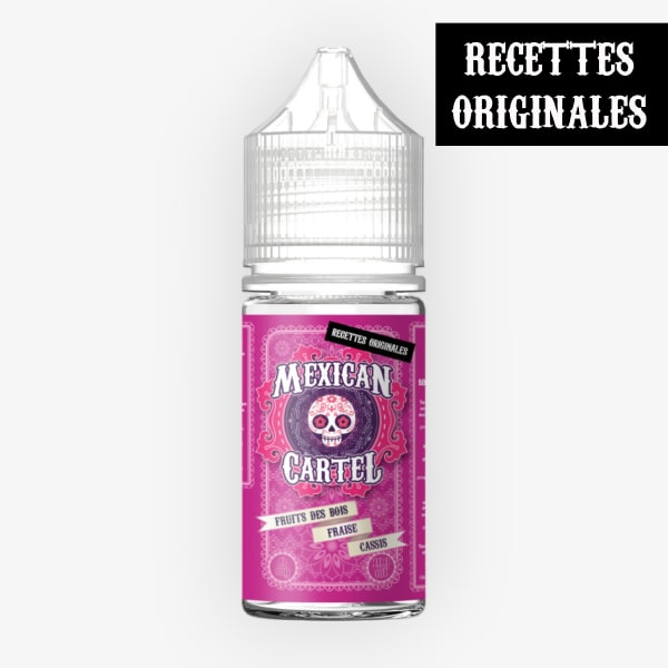 Image Produit Fruits Des Bois Fraise Cassis Concentre Mexican Cartel 30ml