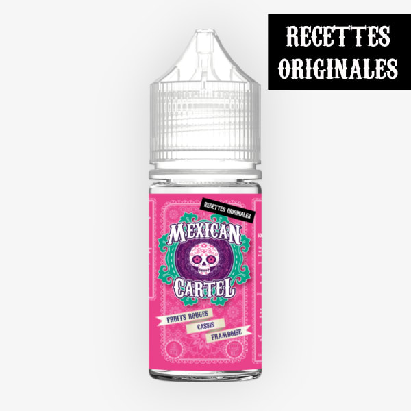 Image Produit Fruits Rouges Cassis Framboise Concentre Mexican Cartel 30ml