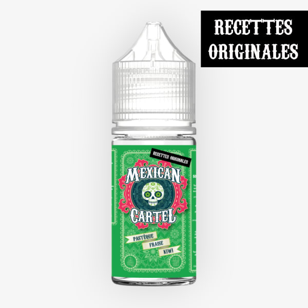 Image Produit Pasteque Fraise Kiwi Concentre Mexican Cartel 30ml