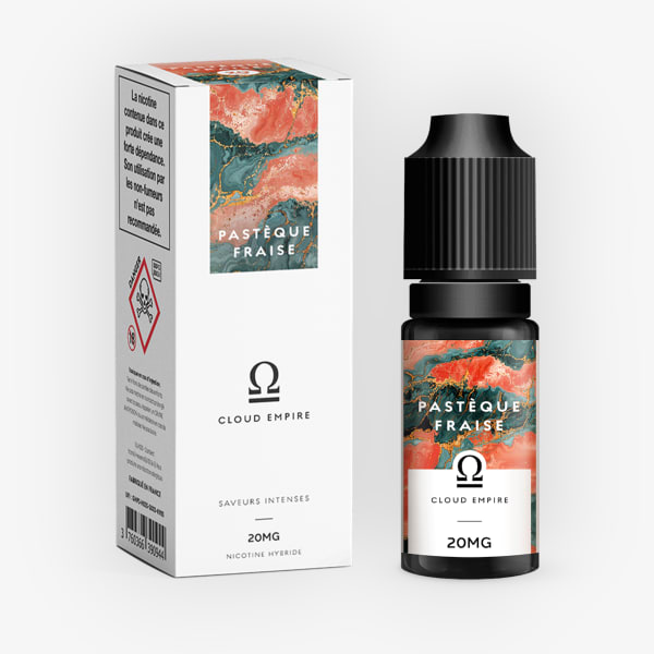 Image Produit Pasteque Fraise Nic Salt Hybride Cloud Empire The Fuu 10ml