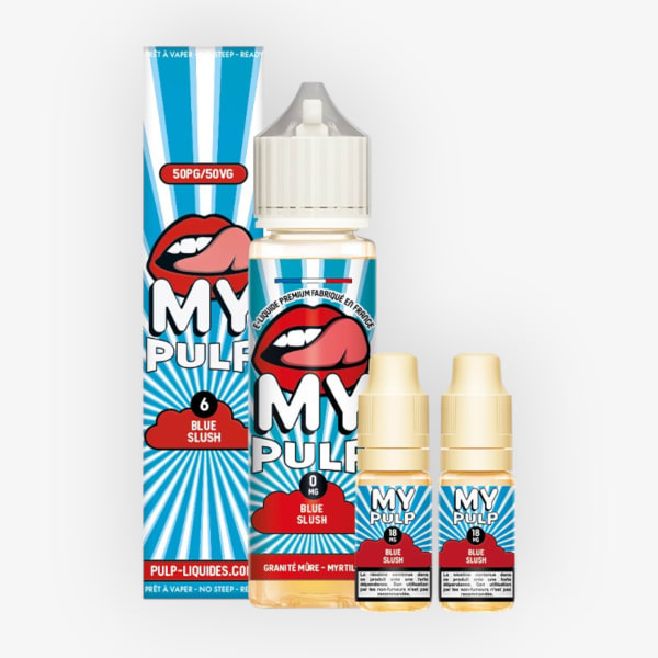 Image Produit Pack 60ml Blue Slush My Pulp - 06mg