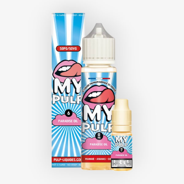 Image Produit Pack 60ml Paradise Oil My Pulp - 03mg