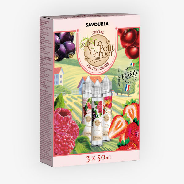 Image Produit Pack 3x50ml Fruits Rouges Le Petit Verger