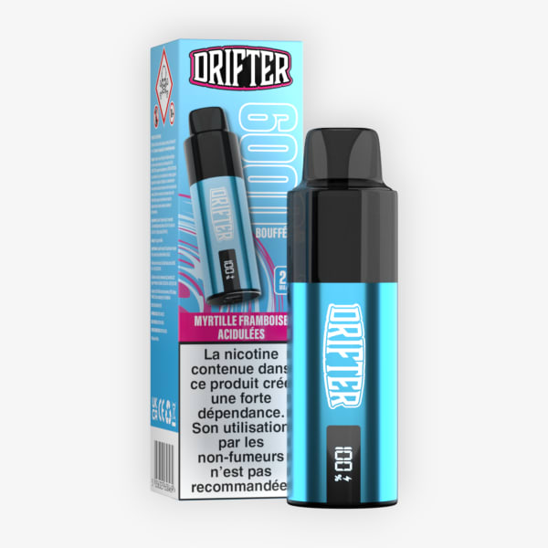 Puff 6k Drifter Bar Myrtille Framboise Acidulees