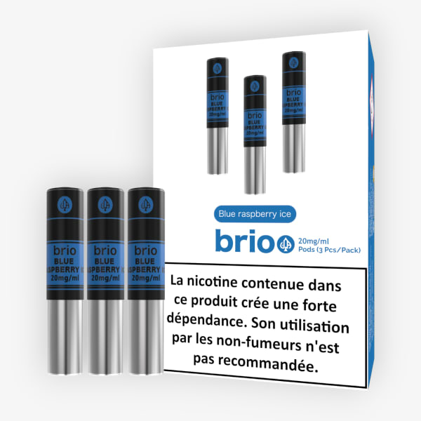 Recharges Brio 20mg Da One Blue Raspberry Ice Da One