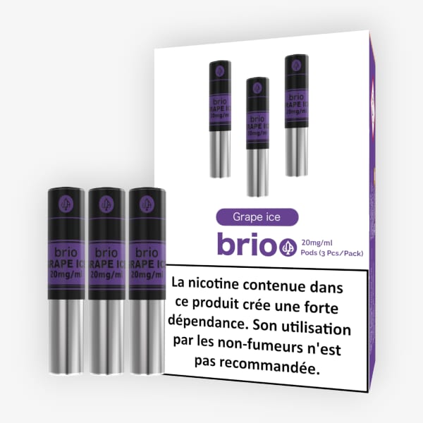 Recharges Brio 20mg Da One Grape Ice