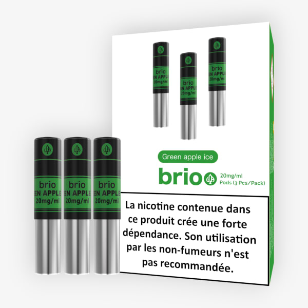 Recharges Brio 20mg Da One Green Apple Ice