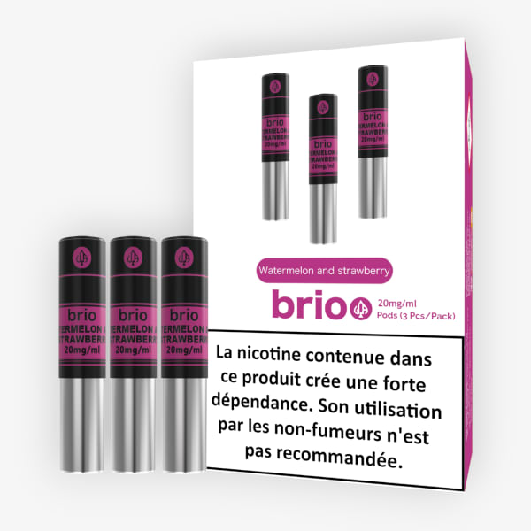 Recharges Brio 20mg Da One Watermelon and Strawberry
