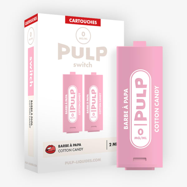 Cartouches Le Pod Switch 00mg (x2) Pulp Barbe a Papa Pulp