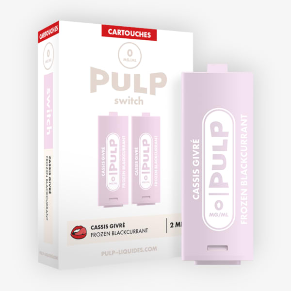 Cartouches Le Pod Switch 00mg (x2) Pulp Cassis Givre