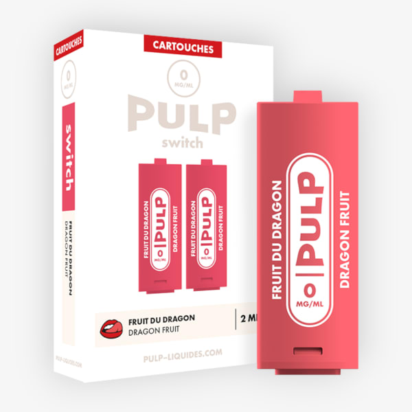 Cartouches Le Pod Switch 00mg (x2) Pulp Fruit du Dragon