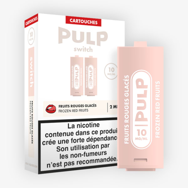 Cartouches Le Pod Switch 10mg (x2) Pulp Fruits Rouges Glaces