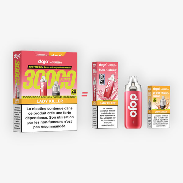 Puff 30k Blast 20mg Dojo by Vaporesso Lady Killer