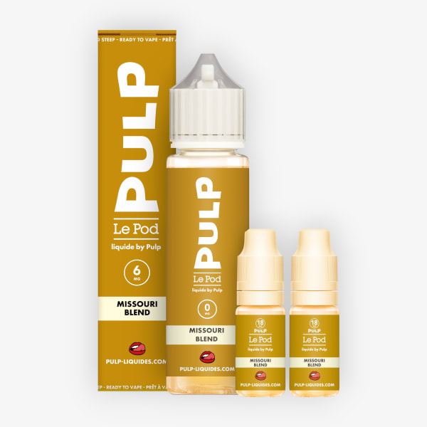 Image Produit Pack 60ml Missouri Blend Pod Liquide Pulp - 06mg