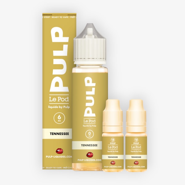 Image Produit Pack 60ml Tennessee Pod Liquide Pulp - 06mg