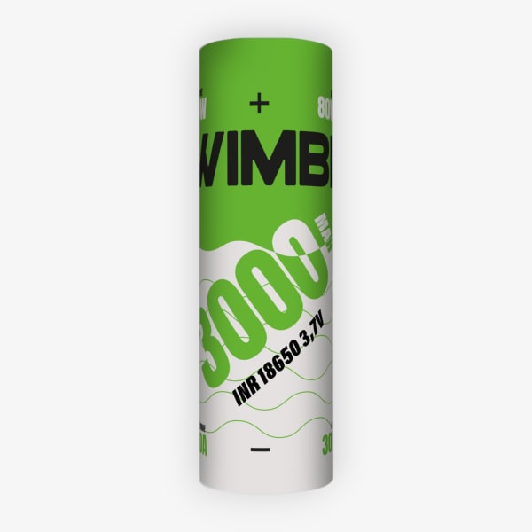 Accu 30A 18650 3000mAh Wimbi Accu 30A 18650 3000mAh (+ boite rangement et notice) WIMBI Wimbi