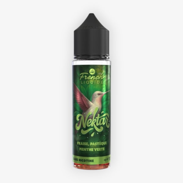 Image Produit Fraise Pasteque Menthe Verte Nektar Le French Liquide 50ml