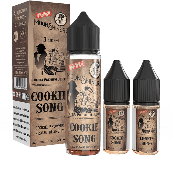 Image Produit Pack 60ml Cookie Song Moonshiners - 06mg