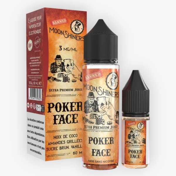 Image Produit Pack 60ml Poker Face Moonshiners - 03mg