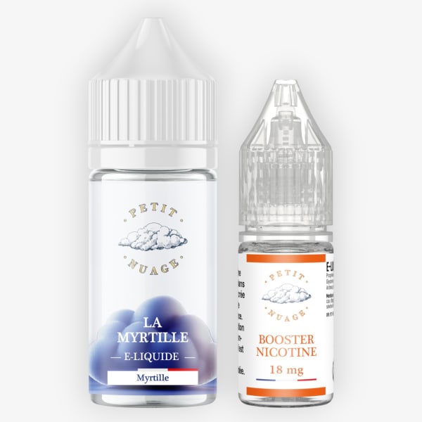 Image Produit Pack 30ml La Myrtille Petit Nuage - 06mg