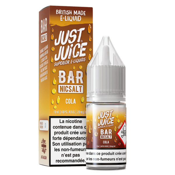 Image Produit Cola Bar Nicsalt Just Juice 10ml
