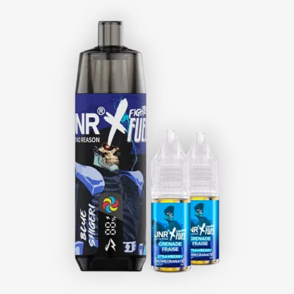 Puff 28k Shisha Plus JNR - Fighter Fuel Blue Shigeri JNR