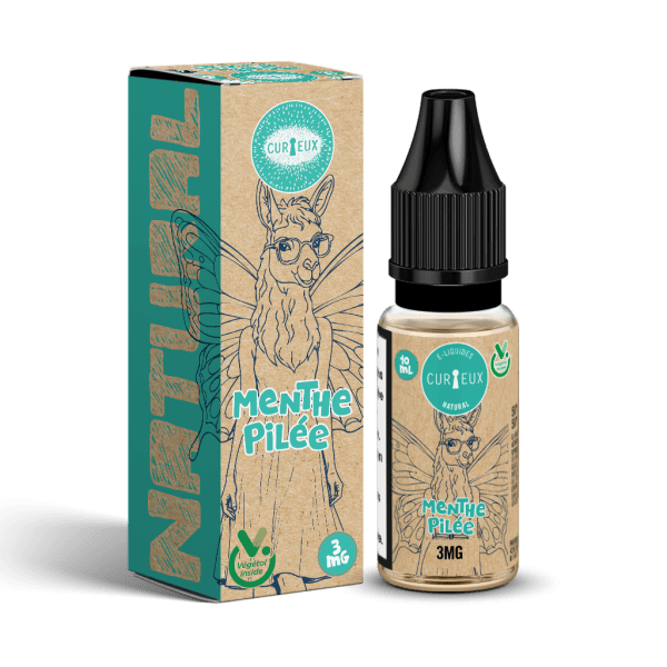 Menthe Pilee Natural Curieux 10ml 12mg