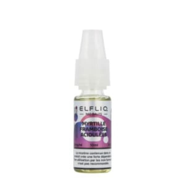 Image Produit Myrtille Framboise Acidulees Elfliq Elfbar 10ml