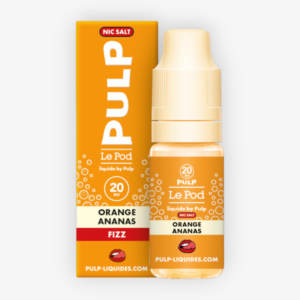 Image Produit Orange Ananas Le Pod Liquide Fizz Pulp 10ml