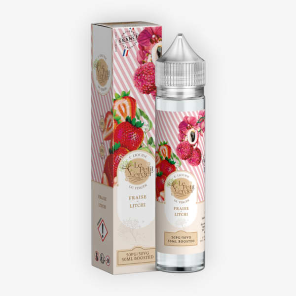 Image Produit Fraise Litchi Le Petit Verger 50ml