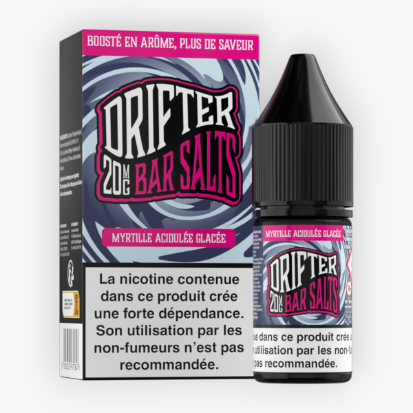 Image Produit Myrtille Acidulée Glacée Bar Salts Drifter 10ml