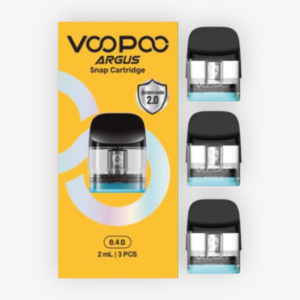 Image Produit Pack de 3 cartouches 0.4 ohm Argus Snap Voopoo