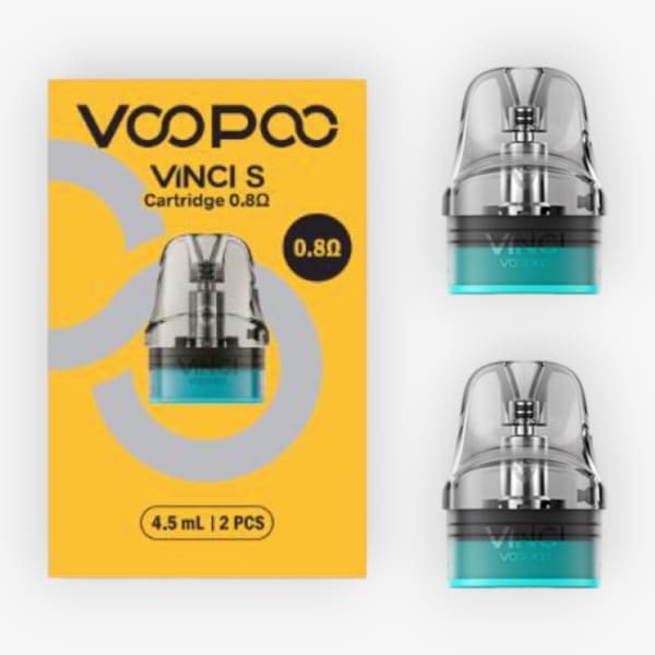 Image Produit Pack de 2 cartouches 0.8 ohm Vinci S Voopoo