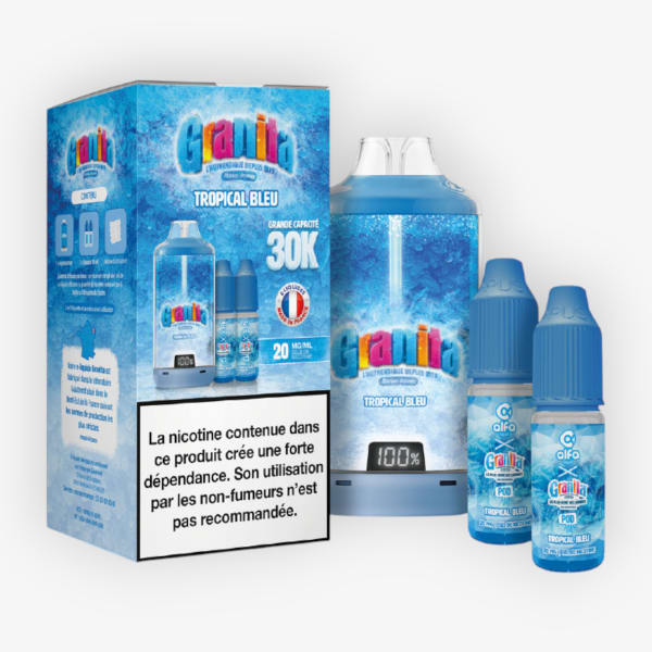 Puff 30k Granita by Alfaliquid Tropical Bleu