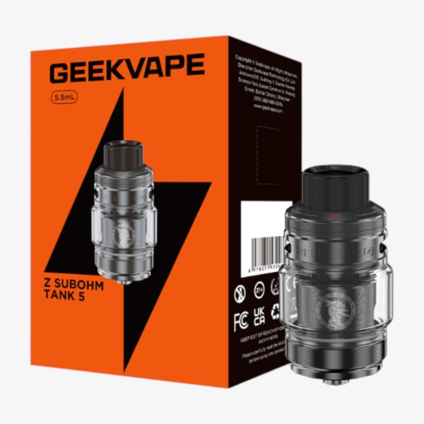 Z Subohm Tank 5 GeekVape Gunmetal Grey