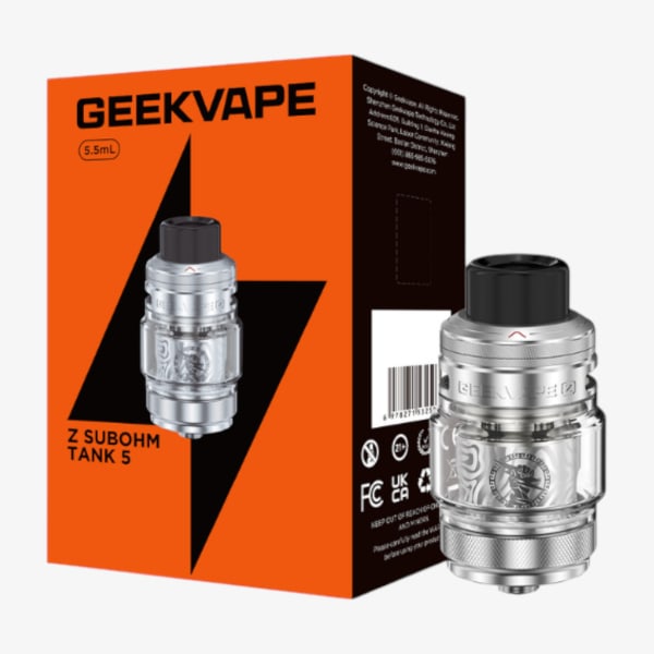 Z Subohm Tank 5 GeekVape Cold Silver