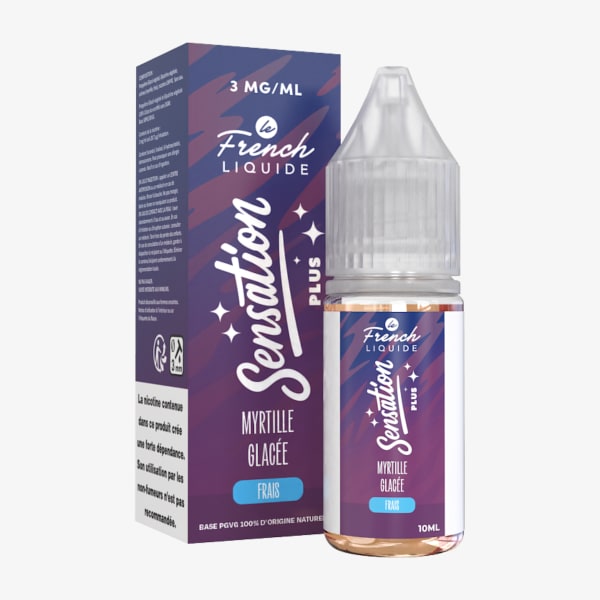 Myrtille Glacée Le French Liquide Sensation Plus 10ml 12mg