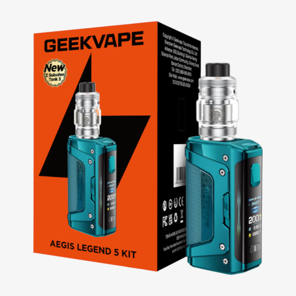 Kit Aegis Legend 5 (+Z Sub Tank 5)  GeekVape Glacier Green
