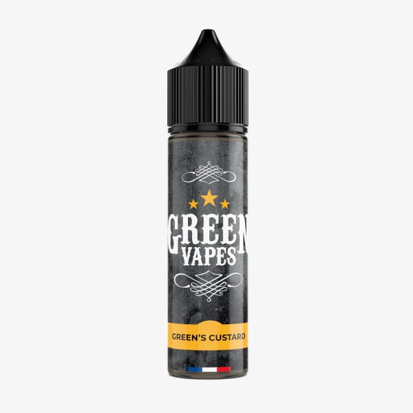 Image Produit Green's Custard Green Vapes 50ml
