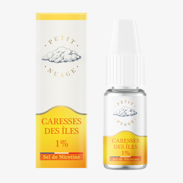 Image Produit Caresses Des Îles Sel de Nicotine Petit Nuage 10ml
