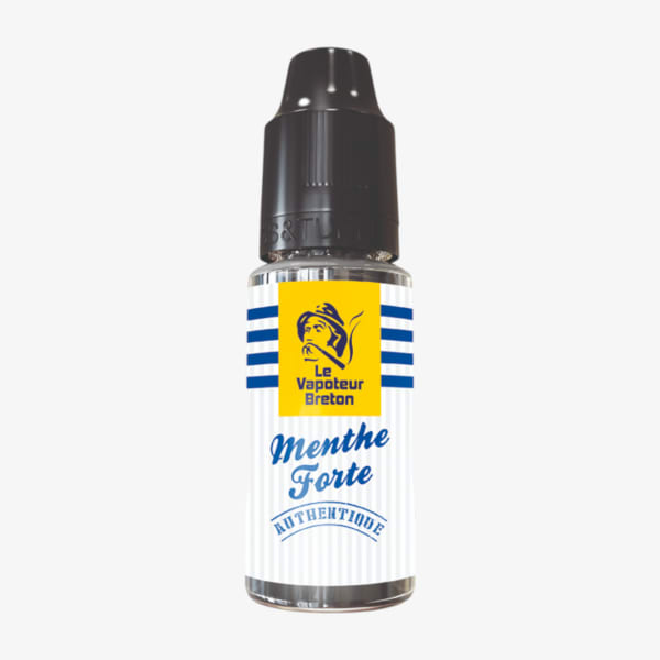 Image Produit Menthe Forte Authentique Le Vapoteur Breton 10ml